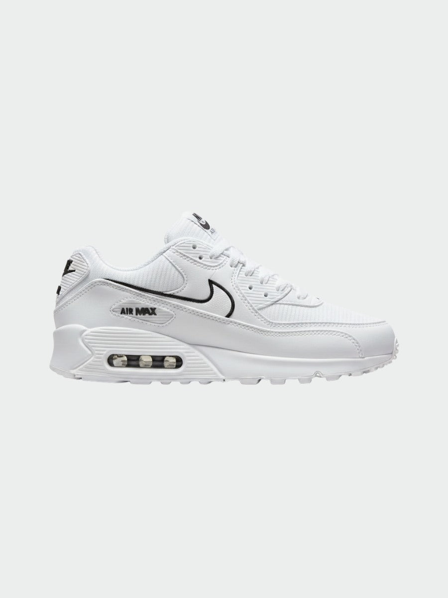 Air Max swoosh blanco silueta negra