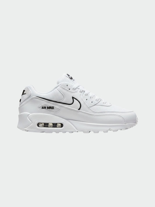 Air Max swoosh blanco silueta negra