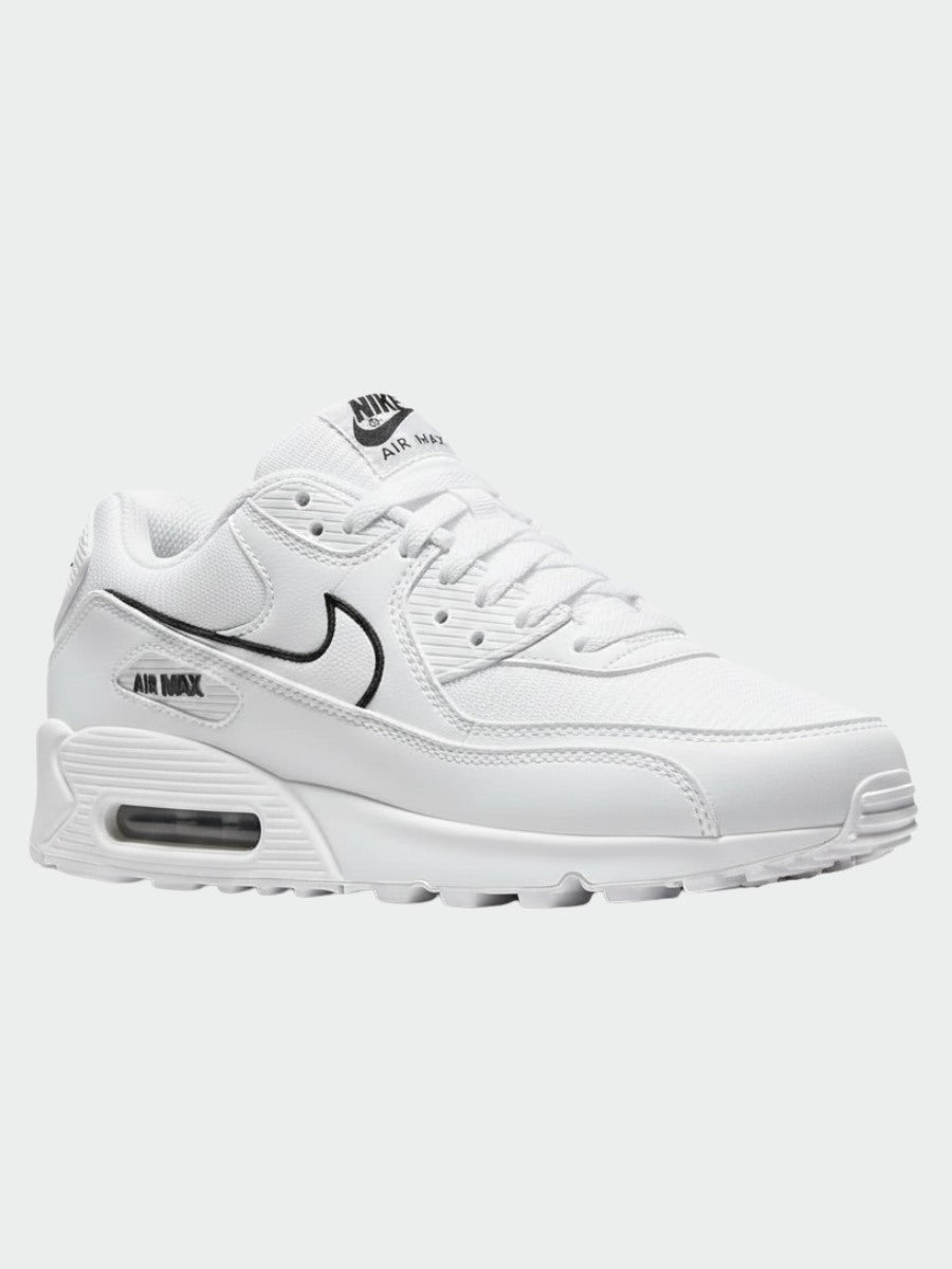 Air Max swoosh blanco silueta negra