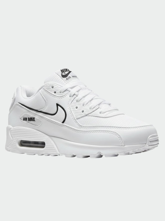 Air Max swoosh blanco silueta negra