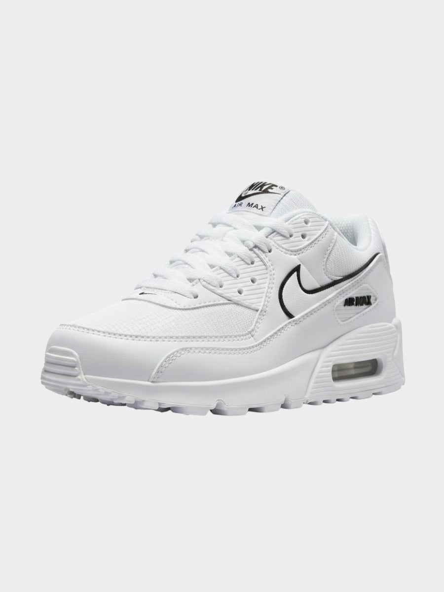 Air Max swoosh blanco silueta negra