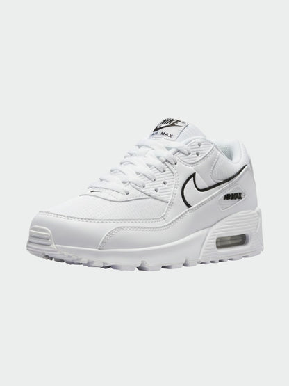 Air Max swoosh blanco silueta negra