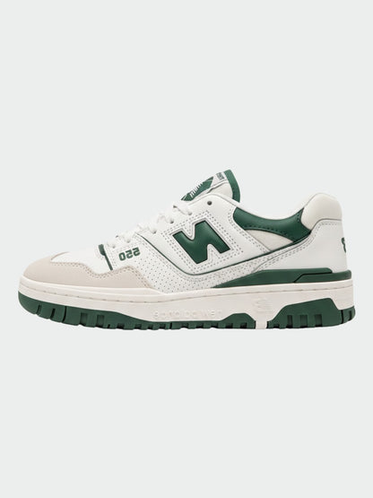 New Balance White and Green