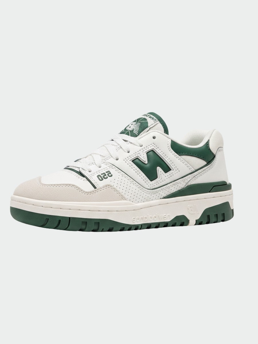 New Balance White and Green