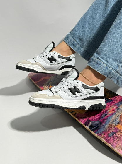 New Balance  white and black