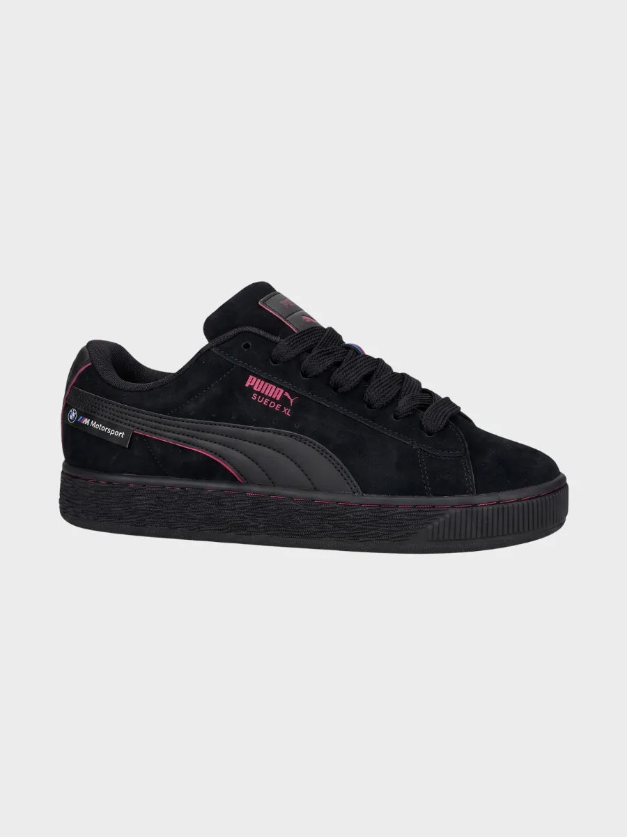 Puma Suede XL Negro/Rosa BMW